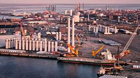 
        Esbjerg ist einer der beteiligten Häfen für Offshore-Wind-Projekte. (Foto: Port of Esbjerg)
      
