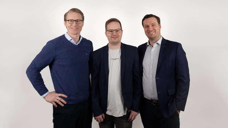 Das Kernteam von Mansio, bestehend aus Dr. Maik Schürmeyer (CEO & Founder), Florian Wehling (CTO) und Julian Blasig (CSO) (v.l.).