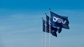 Der DSV-Hauptsitz in Hedehusene, Dänemark.
