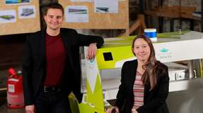 Lars und Stefanie Engelhard haben Unleash Future Boats gegründet, ein Start-up zur Entwicklung autonomer und umweltfreundlicher Schiffe.