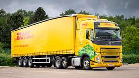 Solch ein mit Biomethan betriebener DHL-Lkw wird in Irland künftig mit Biomethan aus der neuen Produktionsanlage von Stream BioEnergy versorgt.