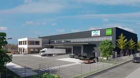 Das Bremen GreenSpace+ ONE Logistic Centre soll im Sommer 2024 fertig sein.