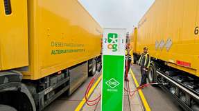 Die zweite CNG-Tankstelle wurde Mitte Oktober am Paketzentrum in Osterweddingen eingerichtet. Neun weitere sollen deutschlandweit folgen.