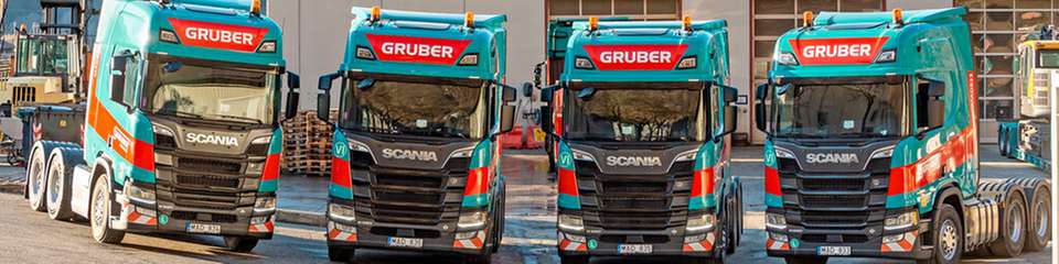 Gruber Logistics testet im Rahmen des ZEFES-Projekts Elektrofahrzeuge mit Wasserstoff-Brennstoffzelle von Scania.