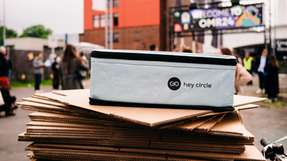 Mehrweg-Startup Hey Circle adressiert auf dem OMR Festival E-Commerce- und Digital-Enthusiasten. 
