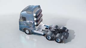 Ab 2030 soll der Wasserstoff-Verbrenner von Volvo Trucks serienreif sein. 